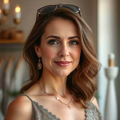 Ritratto di Maria Rossi, proprietaria di una boutique di moda